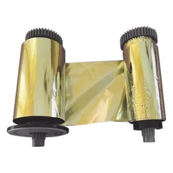 Ribbon Full Color / 1200 Impresiones / Dorado / Para Impresora SMART21