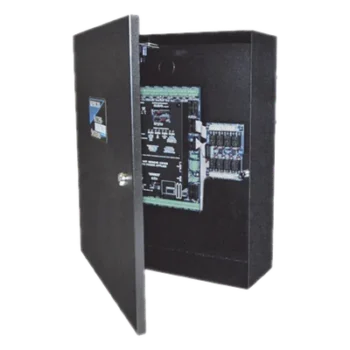 Panel de Control de Acceso para Elevador / 1 Ascensor / 2 Lectoras / 8 Pisos / 12 VCC / Gabinete Incluido