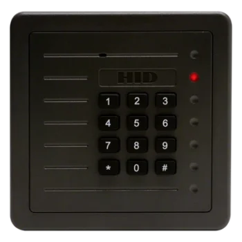 Lector de Proximidad de Mediano Alcance / Teclado Integrado / Wiegand / Exterior / 8' (20 cm) / 12 VCC / -30 a 65 °C