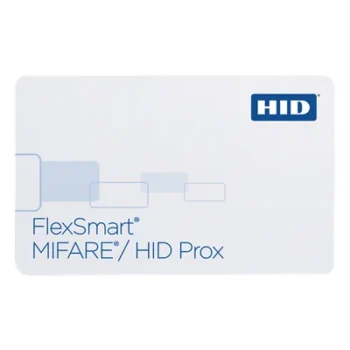 Tarjeta de Acceso Dual / Mifare Classic + Proximidad HID / 125 kHz y 13.56 MHz / 5.4 x 8.57 cm