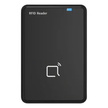 Lector de Tarjetas de Escritorio / Multi-Frecuencia 125 kHz y 13.56 MHz / BLE / NFC / USB Plug and Play / Compatible Windows e iOS