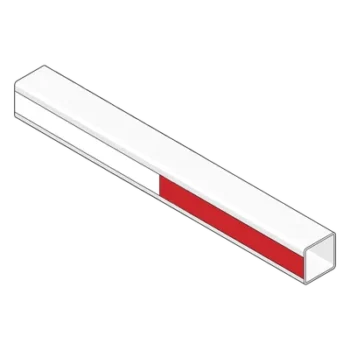 Brazo de plástico reforzado / 3.6 m (11.8 ft) / 6.5 x 6 cm / Compatible con barrera 1601080