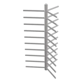 Eje Central de Refacción / Torniquete Doble Cuerpo Completo / Acero Inoxidable / Compatible DS-K3H4420