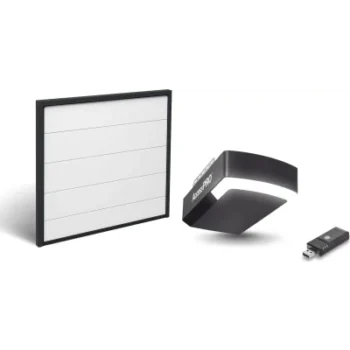 Kit Puerta de Garage 8x7 Pies (2.44 x 2.13 m) / Motor DC 1/2 HP / Insulada / Activación WiFi / Hasta 50 Controles / Lámina Calibre 26