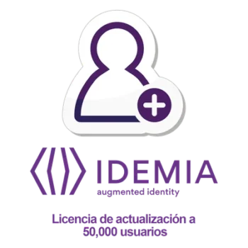 Licencia de actualización / 50,000 usuarios simultáneos / Terminal WR MA Sigma / Vinculación permanente