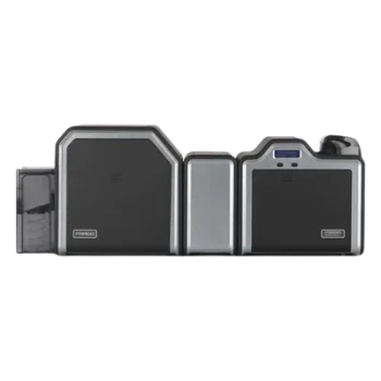 Impresora de Retransferencia / Impresión Doble Cara / Laminación Dual / 300 dpi / 24 seg/tarjeta / Alimentador 200 tarjetas CR80