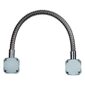 Loop para Cable / Montaje Superficie Lado Bisagra / 4-Conductor Cal 22 o 2-Conductor Cal 18 / 7 pulgadas (177.8 mm) / Uso Pesado / Acabado Plata