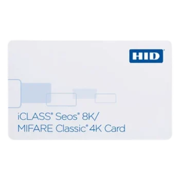 Tarjeta de Acceso Dual / 13.56 MHz / SEOS 8K + MIFARE Classic 4K / Composite PVC-PET / -40°C a +70°C