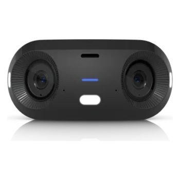 Cámara IP Panorámica / Dual 4K 16 MP / 180° HFOV / IR 20 m (65.6 ft) / PoE+ / IP66 / Audio Bidireccional / IA Multi-TOPS