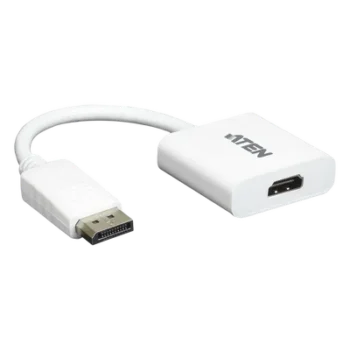 Adaptador de Video / DisplayPort Macho a HDMI Hembra / 1080p 60Hz / Conversión DP 1.2a a HDMI 1.4 / Audio Integrado / Plug and Play