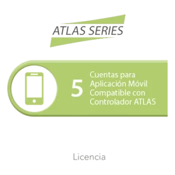 Licencia App Móvil / 5 Cuentas Simultáneas / Gestión Remota de Controladores de Acceso / Monitoreo en Tiempo Real / Apertura Remota