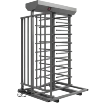Torniquete de Cuerpo Completo / Paso Sencillo / IP65 / 25 Personas por Minuto / 120 VAC / Acero al Carbono