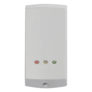 Lector de proximidad autónomo / 10,000 usuarios / 12VCC / Exterior / 38 x 78 x 12.7 mm (1.5 x 3.1 x 0.5 in)