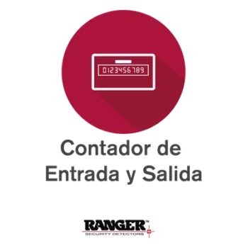 Contador de Entradas y Salidas / Sensor Infrarrojo Anti-Falsas Alarmas / Pantalla Remota 30 m / Conexión RJ45 LAN / Batería 8 Horas / Diseño Intemperie