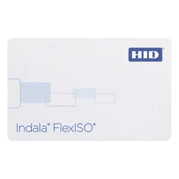 Tarjeta de proximidad / 125 kHz / 5.4 x 8.6 x 0.076 mm / 26 bits / Acabado glossy blanco