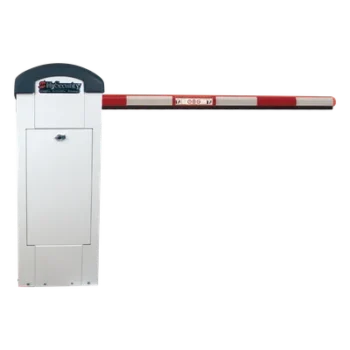 Barrera Vehicular de Uso Continuo / Brazo hasta 3 m (9.8 ft) / Operación sin AC / 3 Velocidades / Certificación ETL UL 325