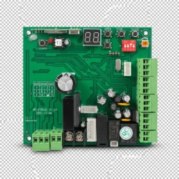 Tarjeta Electrónica de Control / Operador de Barrera / Contacto Seco / Entrada Fotocelda / Display de Configuración