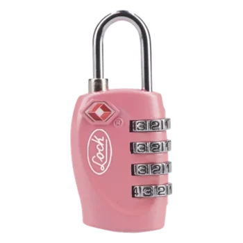 Candado de Combinación TSA / 20 mm / Nivel de Seguridad 3 / Discos Programables / 31x69x14 mm / 0.10x0.23x0.05 ft
