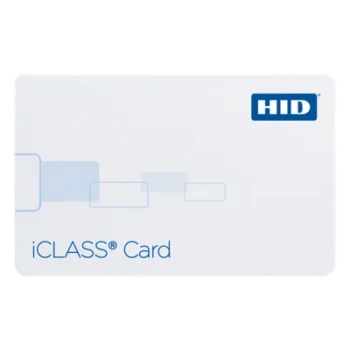 Tarjeta de Proximidad iCLASS / 2KB Memoria / PVC Compuesto / Corporate 1000 48-bit / Formato Delgado