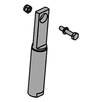 Horquilla con rótula / Barrera vehicular / Acero resistente / Movimiento 90° / Anti-vibración / 2.3 ft compatibilidad
