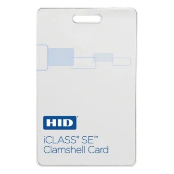 Tarjeta de proximidad / iClass SE / Clamshell gruesa / 26-48 bits / Personalizable