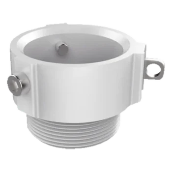 Adaptador de Montaje para Domo PTZ / Aluminio 6061 / 71×71×45 mm / 138 g / Rosca Interna / Exterior