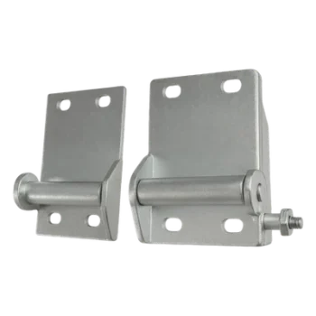 Soportes Inferiores para Puerta de Garage / Acero Reforzado / Capacidad 500 kg / Par Izquierdo y Derecho / Acabado Anticorrosión