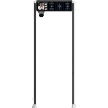 Arco Detector de Metales Walk-Through / 24 Zonas de Detección / Pantalla Táctil LCD 10" / Pantalla de Información 29" / Sensibilidad Ajustable 100 Niveles / Detección de Clip de Papel o 5g Oro/Plata / Conectividad Eth