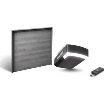 Kit Puerta de Garage 20x9 Pies / Insulada 43 mm / Motor FS1000M 1/2 HP / Interfaz WiFi ACCESSWIFI / Extensión de Riel / Incluye 3 Controles