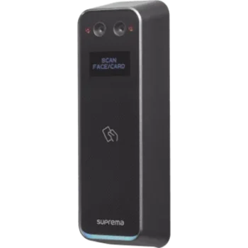 Lector Biométrico Facial (compatible solo con BIOSTARAIR) / lector de tarjetas Prox EM, mifare, Tarjetas Virtuales por Bluetooth / con protección IP67, IK08