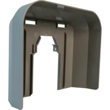 Protector para Intemperie / Aluminio Reforzado / 250 x 203 x 92.5 mm / Compatible uPASS GO / RAL 9006