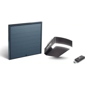 KIT COMPLETO Incluye /Puerta D/ Garage / APDOORL 16x9 Pies / Lisa Linea Central / Insulada / Interfase ACCESSWIFI / Extension ACCESSEXTRAILC /Motor FS1000M / 1/2HP / Fuerte/Silencioso/Luz LED/Motor DC .