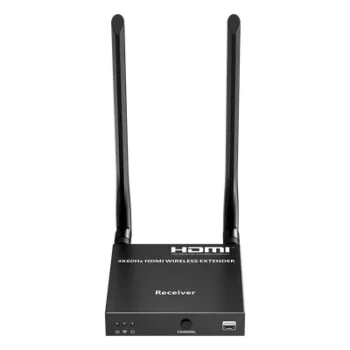 Receptor Inalámbrico HDMI / 4K@60Hz 4096x2160 / Tecnología ipcolor STREAM / Banda 5G 5.18-5.24 GHz / Alcance 50 m (164 ft) / 1 a 4 Conexiones Simultáneas