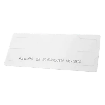 UHF TAG Adherible Tipo Etiqueta / EPC GEN 2 / Se Adhiere al Cristal del Vehículo / Compatible con Lectoras de Largo Alcance PRO12RF