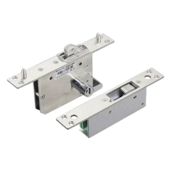 Cerradura Eléctrica para Puertas Corredizas / Tipo Gancho / Llave Bilateral / 12 VCC / 200 mA / Fuerza de Sujeción 400 kg / IP65