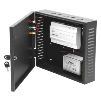 Controlador de Acceso 1 Puerta / 20,000 Huellas / 30,000 Tarjetas / TCP-IP / Sincronización Push / Memoria SD 32 GB / Fuente 12V CC 5A