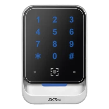 Lector QR y RFID / IP65 / Carcasa Metálica / Wiegand 26 / RS485 OSDP / Teclado / 1.64 ft