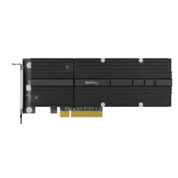 Adaptador SSD M.2 NVMe / PCIe 3.0 x8 / 2 Ranuras M-Key / Formatos 22110 y 2280 / Perfil Bajo y Altura Completa