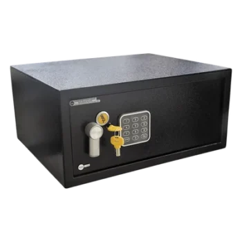 Caja Fuerte Electrónica / Capacidad Laptop 17" / Acero Calibre #16 y #9 / Cerradura Electrónica 3-8 Dígitos / 100,000 Combinaciones / Pilas AA