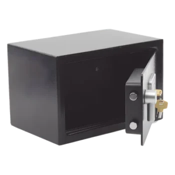 Caja Fuerte Electrónica Compacta / Teclado 3-8 Dígitos / Cerrojos 17 mm / Acero Calibre #9 y #16 / Bloqueo por Intentos Fallidos