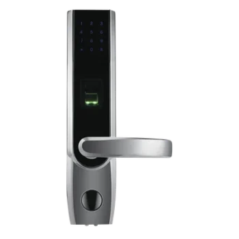 Cerradura autónoma derecha bluetooth de huella digital, tarjeta de proximidad y contraseña / APP ZK Smart Key