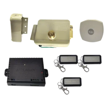 Kit Cerradura Eléctrica 321DC Derecha y Hub para Apertura a través de SmartPhone , compatible con Yale CONNECT