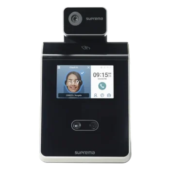 Terminal de Control de Acceso Facial / Detección de Temperatura / 30,000 Usuarios / Pantalla Táctil 4" / TCP/IP y RS-485 / Bluetooth y RFID Multitecnología