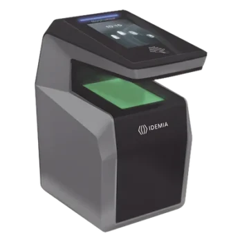Lector de huella sin contacto / Multiformato MIFare, DESFire, Prox HID, iCLASS, QR / IP65 / PoE / Captura 4 dedos