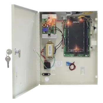 Controlador de Acceso para 2 Lectoras / 30,000 Tarjetas / Incluye Gabinete y Fuente de Alimentación