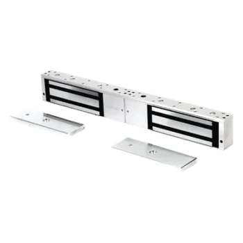 Chapa magnética de 1200 Lbs /Para Puertas Dobles/ Interior/ LED / Sensor Bloqueo