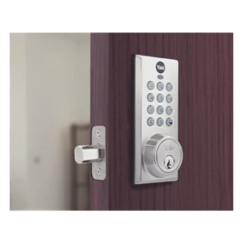 Cerradura Digital con Teclado YDD114 / 10 usuarios/ Para Puerta Izq o Derecha de 60 a 70 mm