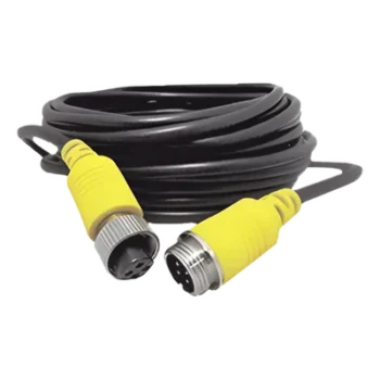 Cable Extensor para Videovigilancia Móvil / 15 m (49.2 ft) / Conector Aviación / Video Audio y Voltaje / 5.5 mm Diámetro / Uso Interno