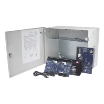 Módulo lector dual / 2 lectoras Wiegand-OSDP v2 / 8 entradas / 6 salidas de relé / 12-24 Vcc / Pro-Watch 7000