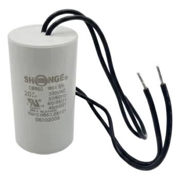 Capacitor de Arranque / 20 µF / Para Barreras de Acceso Vehicular